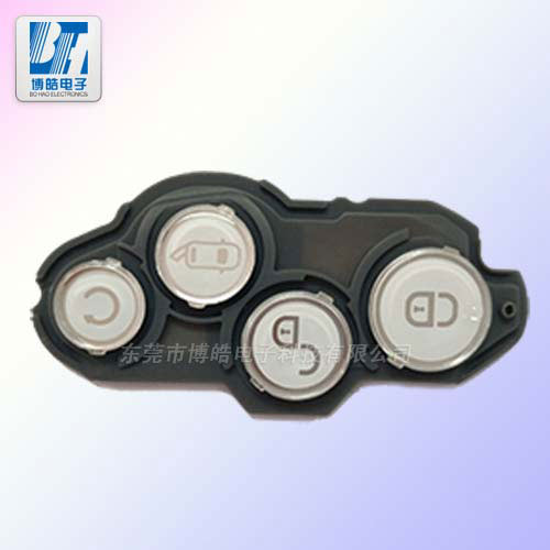 汽車(chē)遙控鎖硅膠按鍵定制