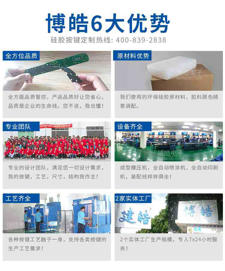 博皓硅膠按鍵供應(yīng)商