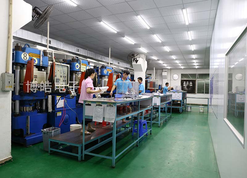 博皓硅膠成型車間