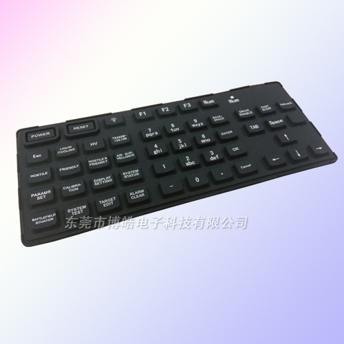 工業(yè)防鹽霧硅膠鍵盤按鍵