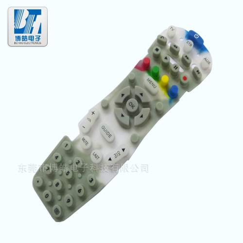 網(wǎng)絡(luò)數(shù)字電視遙控器硅膠按鍵