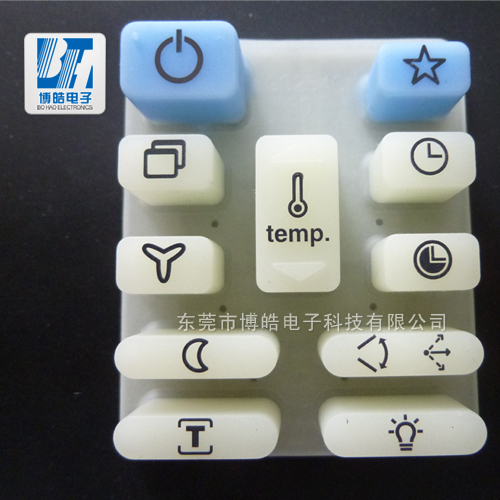 儀器設(shè)備硅膠按鍵