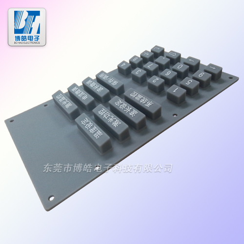 儀器設(shè)備控制器硅膠按鍵來(lái)圖來(lái)樣開(kāi)模定制
