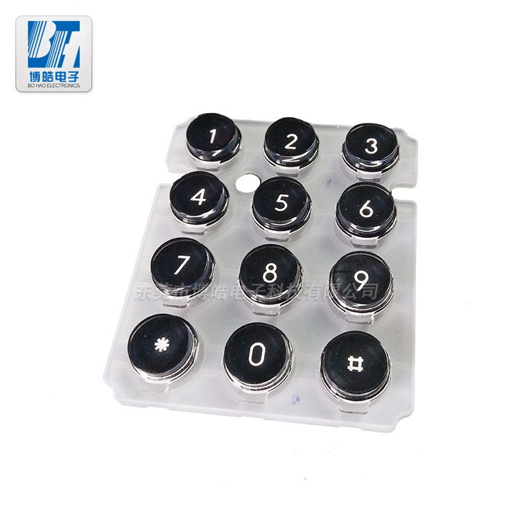 提供通道通信終端硅膠按鍵定制服務